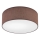 Lampa sufitowa SIRJA 1xE27/60W/230V śr. 35 cm brązowa
