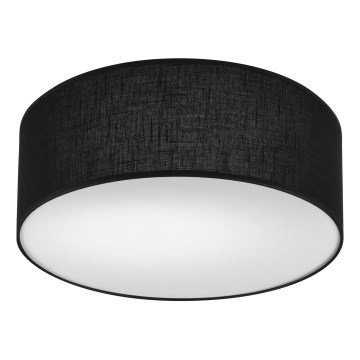 Lampa sufitowa SIRJA 1xE27/60W/230V śr. 35 cm czarna