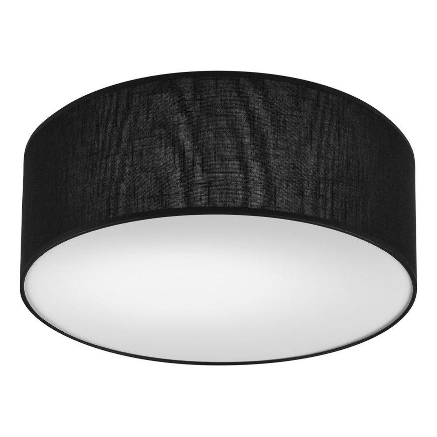 Lampa sufitowa SIRJA 1xE27/60W/230V śr. 35 cm czarna