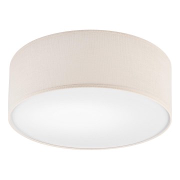 Lampa sufitowa SIRJA 1xE27/60W/230V śr. 35 cm kremowa