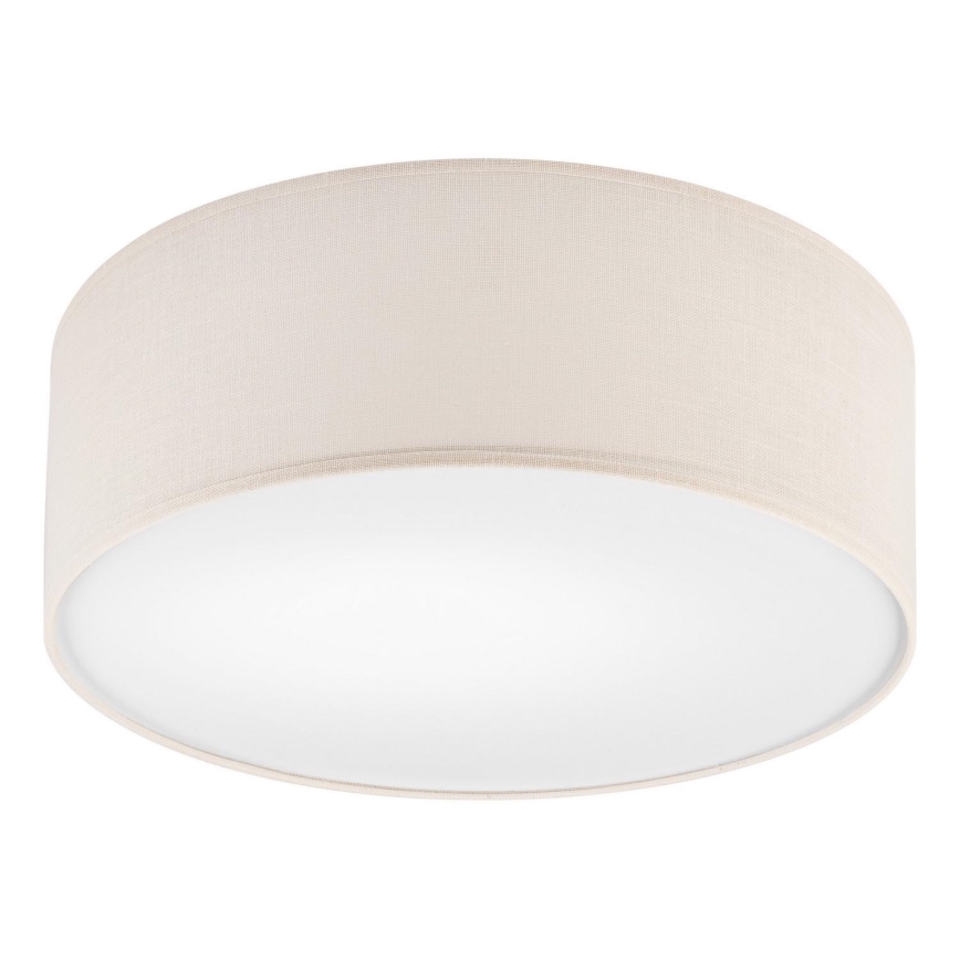 Lampa sufitowa SIRJA 1xE27/60W/230V śr. 35 cm kremowa