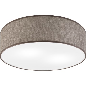 Lampa sufitowa SIRJA, 2x E27/15W/230V, średnica 45 cm, brązowa