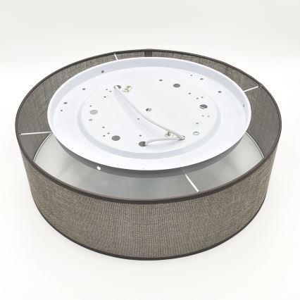 Lampa sufitowa SIRJA, 2x E27/15W/230V, średnica 45 cm, brązowa