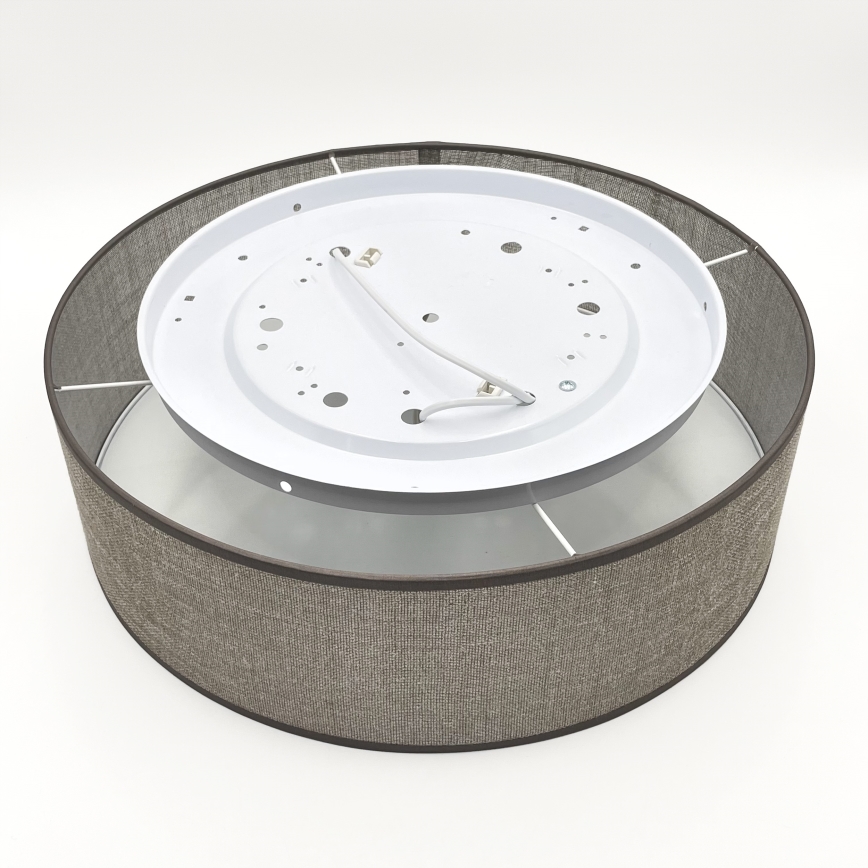 Lampa sufitowa SIRJA, 2x E27/15W/230V, średnica 45 cm, brązowa