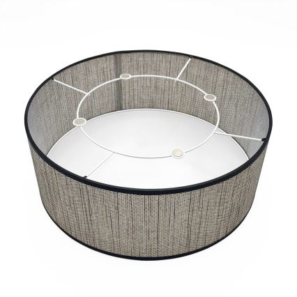 Lampa sufitowa SIRJA 2xE27/15W/230V śr. 35 cm brązowa