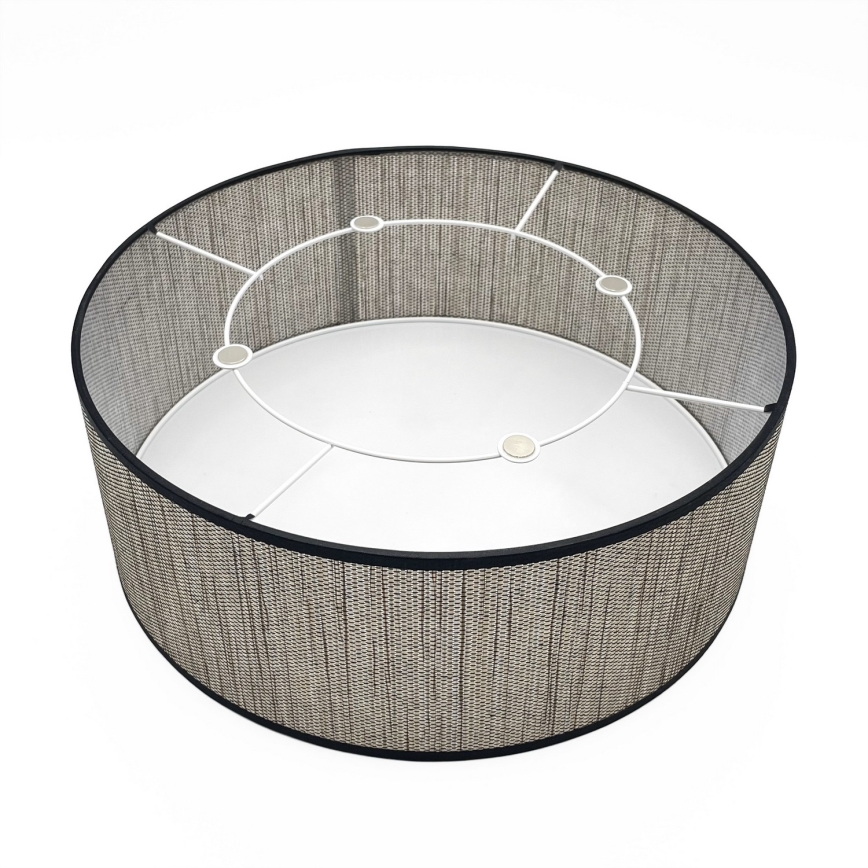 Lampa sufitowa SIRJA 2xE27/15W/230V śr. 35 cm brązowa