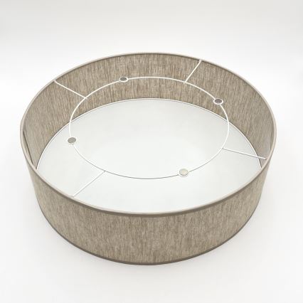 Lampa sufitowa SIRJA 2xE27/15W/230V śr. 45 cm beżowa