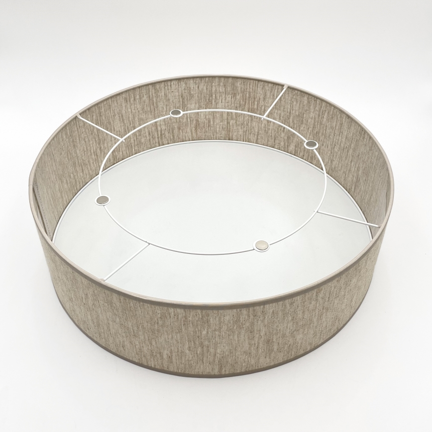 Lampa sufitowa SIRJA 2xE27/15W/230V śr. 45 cm beżowa