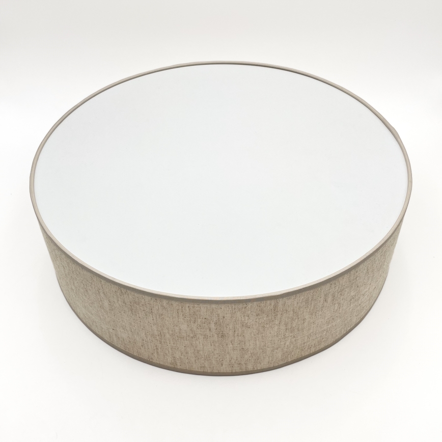 Lampa sufitowa SIRJA 2xE27/15W/230V śr. 45 cm beżowa