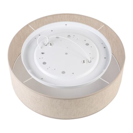 Lampa sufitowa SIRJA 2xE27/15W/230V śr. 45 cm beżowa