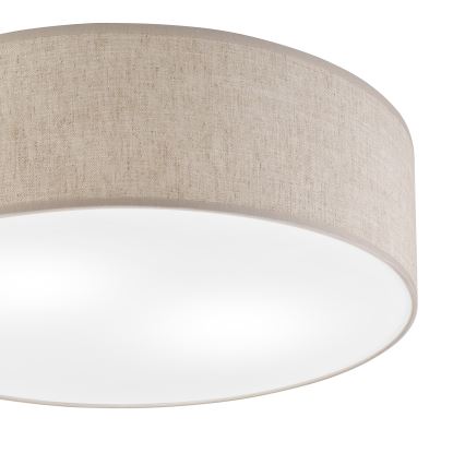 Lampa sufitowa SIRJA 2xE27/15W/230V śr. 45 cm beżowa