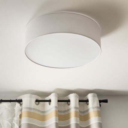 Lampa sufitowa SIRJA 2xE27/15W/230V śr. 45 cm biała