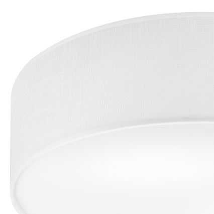 Lampa sufitowa SIRJA 2xE27/15W/230V śr. 45 cm biała