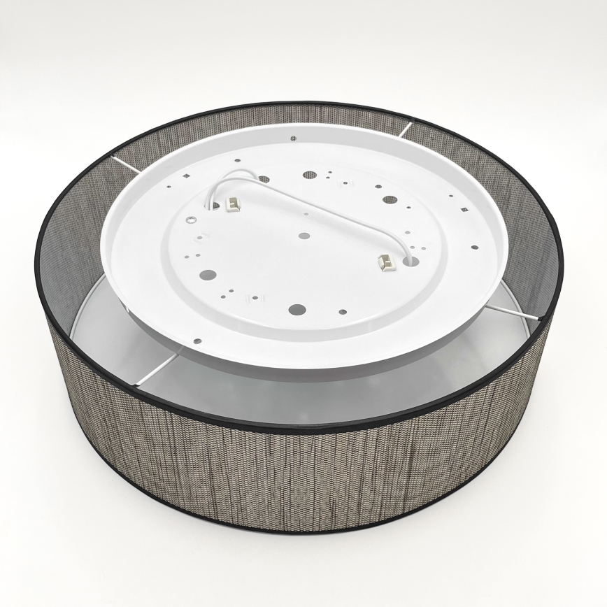 Lampa sufitowa SIRJA 2xE27/15W/230V śr. 45 cm brązowa