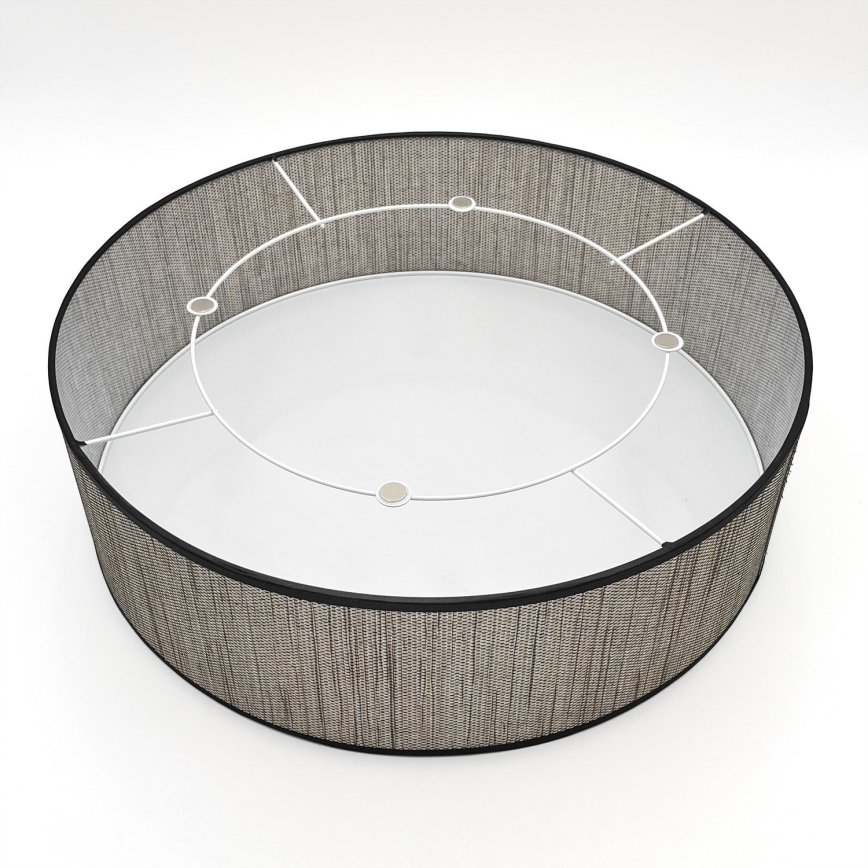 Lampa sufitowa SIRJA 2xE27/15W/230V śr. 45 cm brązowa