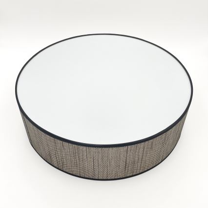 Lampa sufitowa SIRJA 2xE27/15W/230V śr. 45 cm brązowa