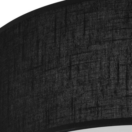 Lampa sufitowa SIRJA 2xE27/15W/230V śr. 45 cm czarna