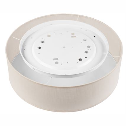 Lampa sufitowa SIRJA 2xE27/15W/230V śr. 45 cm kremowa