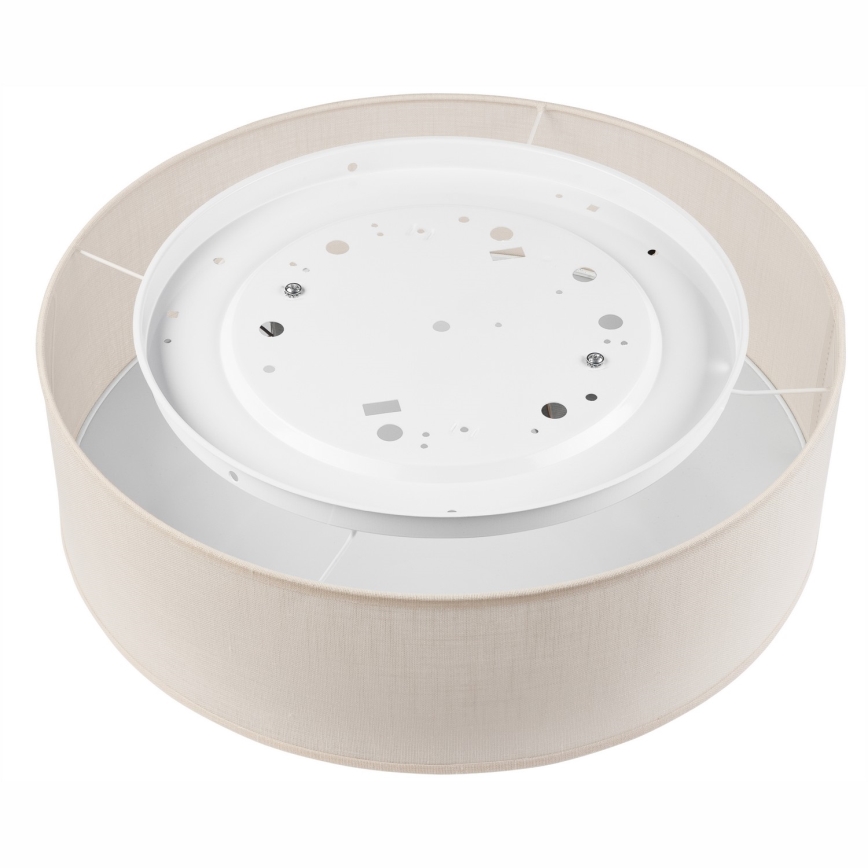 Lampa sufitowa SIRJA 2xE27/15W/230V śr. 45 cm kremowa