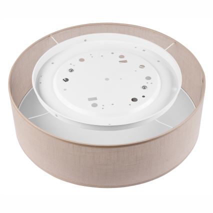 Lampa sufitowa SIRJA 2xE27/60W/230V śr. 45 cm beżowa