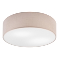 Lampa sufitowa SIRJA 2xE27/60W/230V śr. 45 cm beżowa