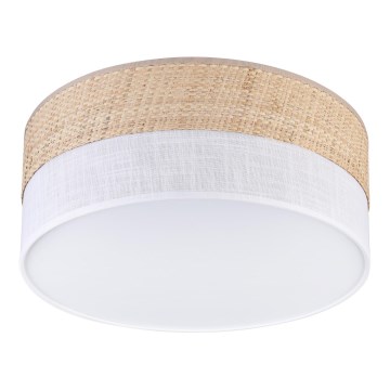 Lampa sufitowa SIRJA BOHO LED/20W/230V 4000K śr. 35 cm beżowa/biała