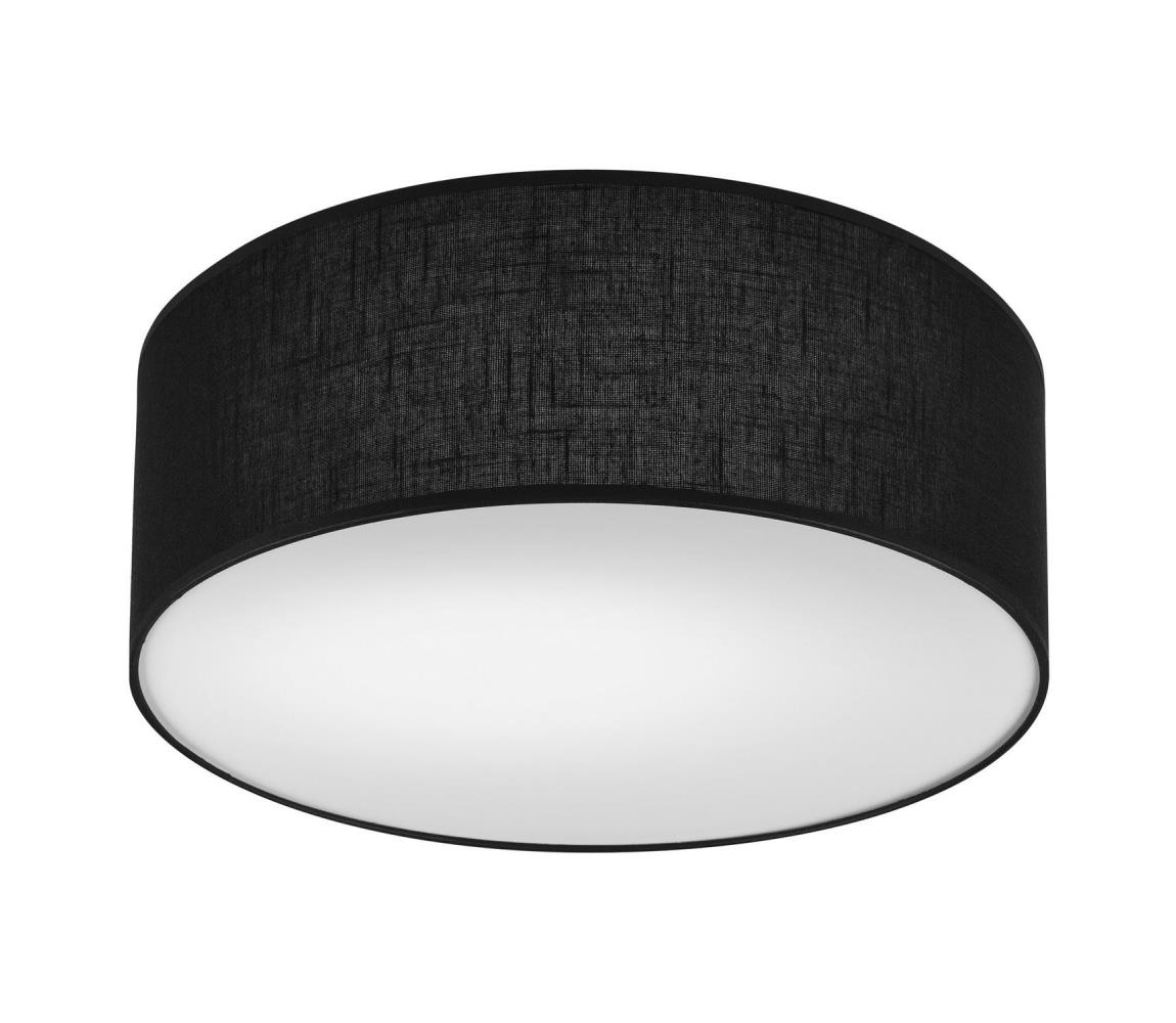 Lampa sufitowa SIRJA DOUBLE 2xE27/15W/230V śr. 35 cm czarne