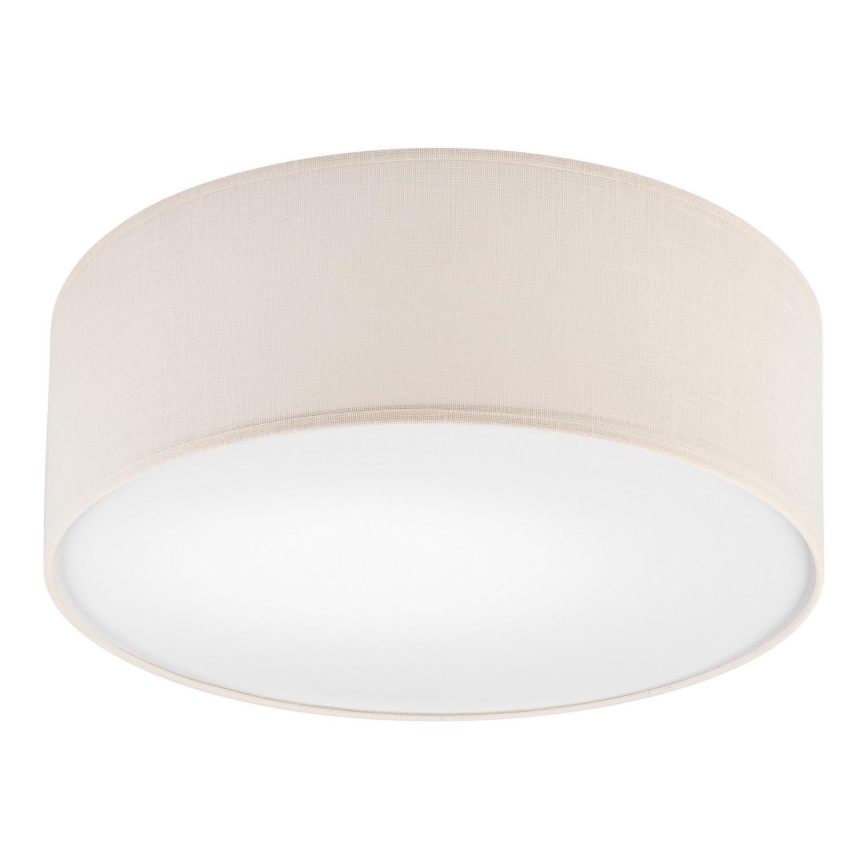 Lampa sufitowa SIRJA DOUBLE 2xE27/15W/230V śr. 35 cm kremowy