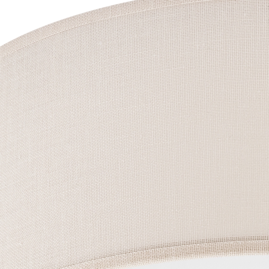 Lampa sufitowa SIRJA DOUBLE 2xE27/15W/230V śr. 35 cm kremowy