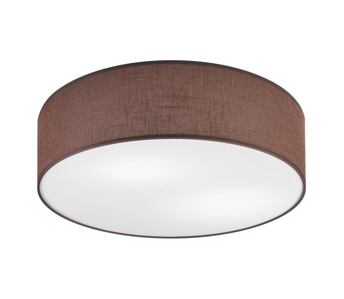 Lampa sufitowa SIRJA DOUBLE 4xE27/15W/230V śr. 45 cm brązowe