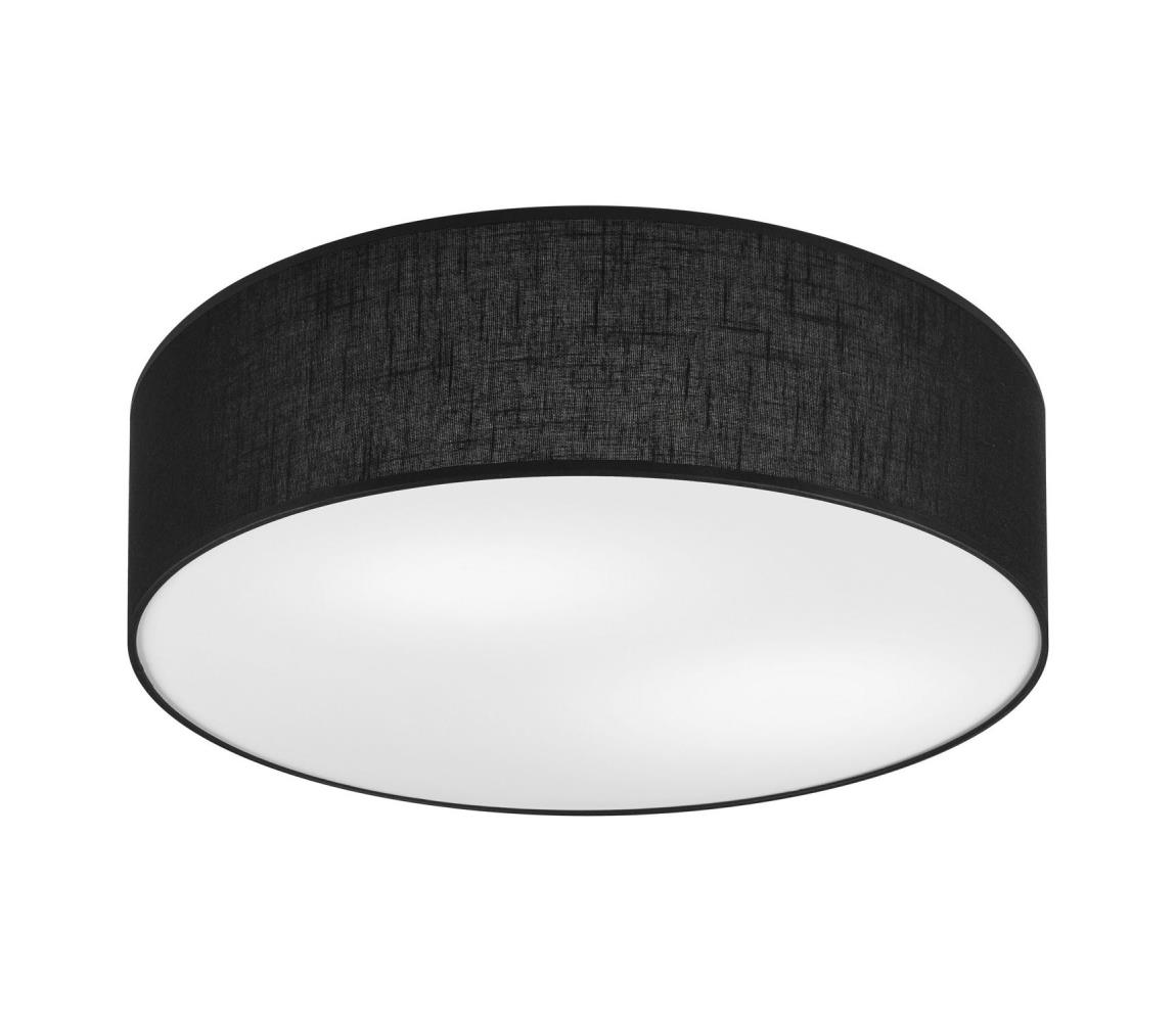 Lampa sufitowa SIRJA DOUBLE 4xE27/15W/230V śr. 45 cm czarne