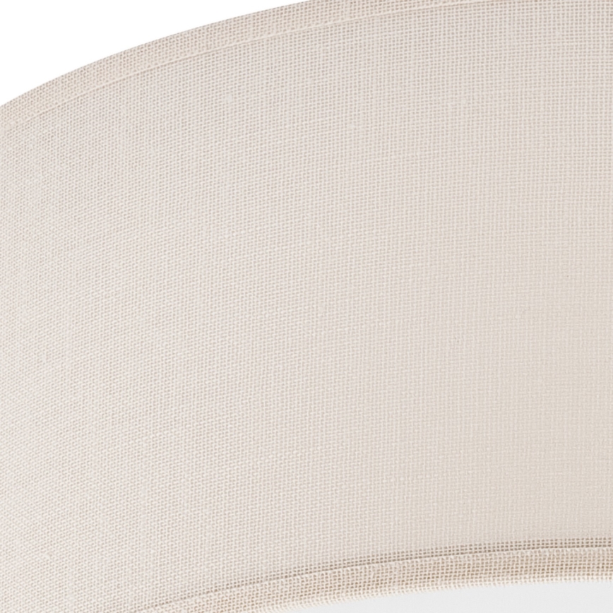 Lampa sufitowa SIRJA DOUBLE 4xE27/15W/230V śr. 45 cm kremowy