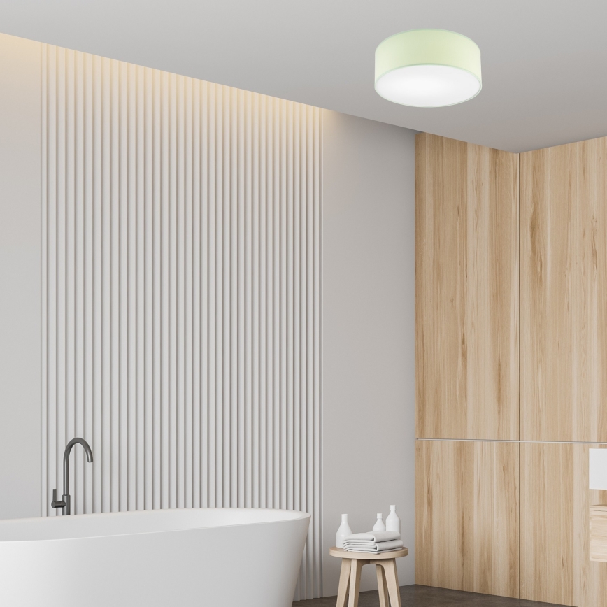 Lampa sufitowa SIRJA PASTEL 1xE27/60W/230V śr. 35 cm zielona