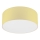 Lampa sufitowa SIRJA PASTEL 1xE27/60W/230V śr. 35 cm żółta