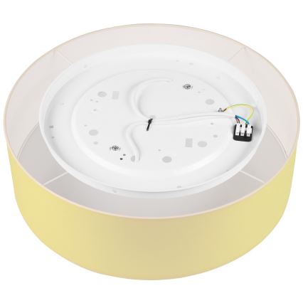Lampa sufitowa SIRJA PASTEL 2xE27/15W/230V średnica 45 cm żółta