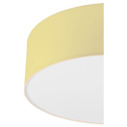 Lampa sufitowa SIRJA PASTEL 2xE27/60W/230V śr. 45 cm żółta