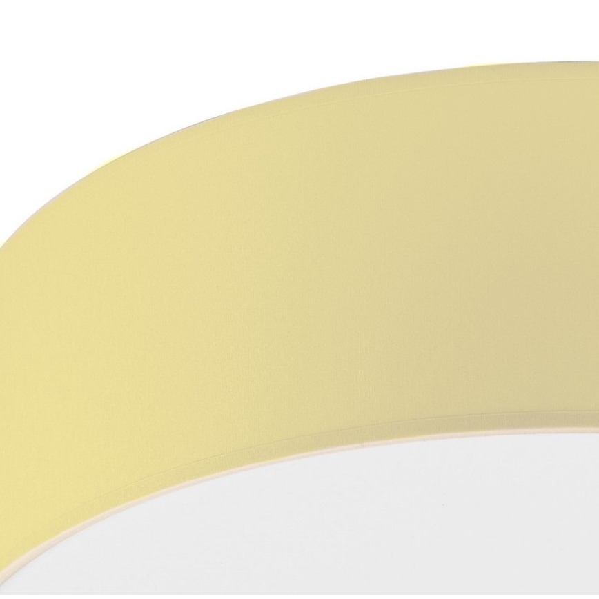 Lampa sufitowa SIRJA PASTEL 2xE27/60W/230V śr. 45 cm żółta