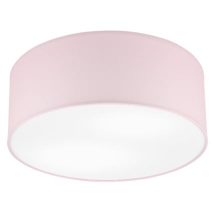 Lampa sufitowa SIRJA PASTEL DOUBLE 2xE27/15W/230V śr. 35 cm różowa