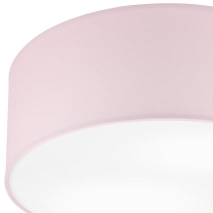 Lampa sufitowa SIRJA PASTEL DOUBLE 2xE27/15W/230V śr. 35 cm różowa