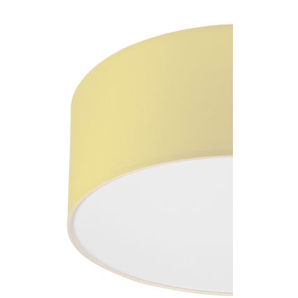 Lampa sufitowa SIRJA PASTEL DOUBLE 2xE27/15W/230V śr. 35 cm żółta