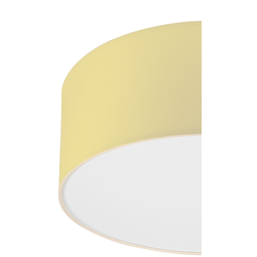 Lampa sufitowa SIRJA PASTEL DOUBLE 2xE27/15W/230V śr. 35 cm żółta
