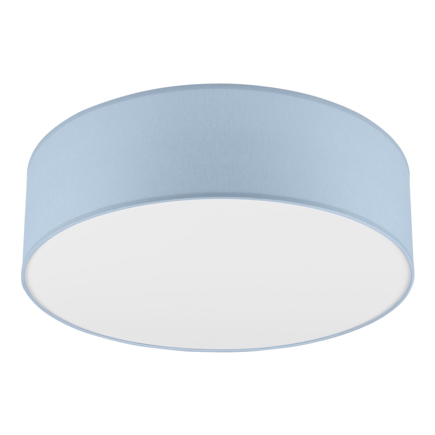 Lampa sufitowa SIRJA PASTEL DOUBLE 4xE27/15W/230V śr. 45 cm niebieska