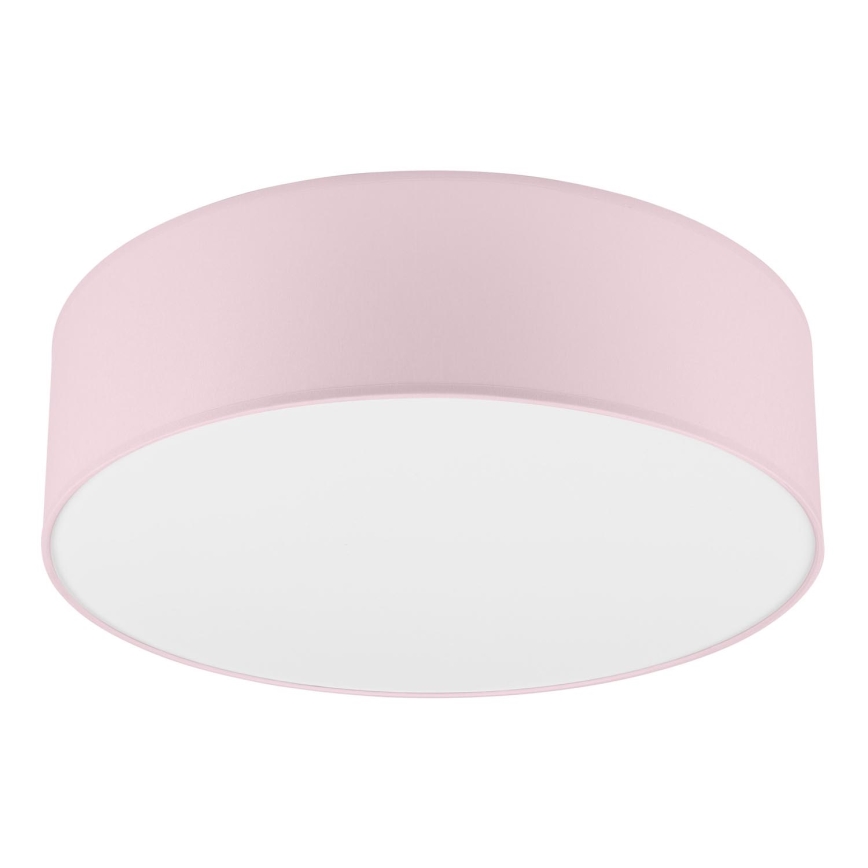 Lampa sufitowa SIRJA PASTEL DOUBLE 4xE27/15W/230V śr. 45 cm różowa