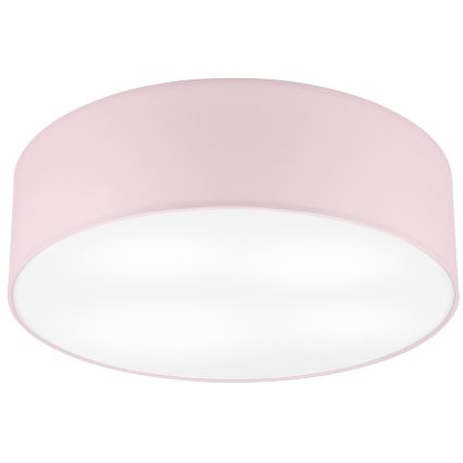 Lampa sufitowa SIRJA PASTEL DOUBLE 4xE27/15W/230V śr. 45 cm różowa
