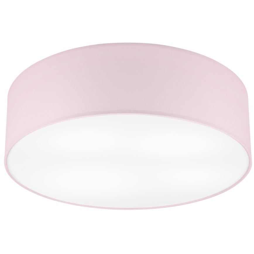 Lampa sufitowa SIRJA PASTEL DOUBLE 4xE27/15W/230V śr. 45 cm różowa