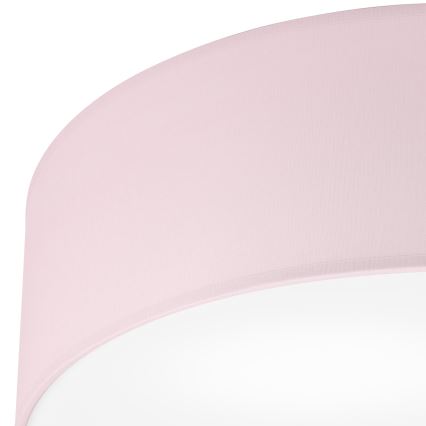 Lampa sufitowa SIRJA PASTEL DOUBLE 4xE27/15W/230V śr. 45 cm różowa