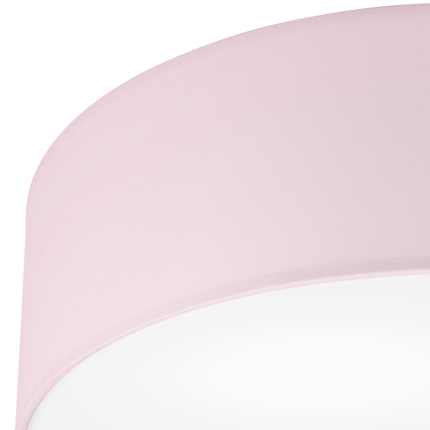 Lampa sufitowa SIRJA PASTEL DOUBLE 4xE27/15W/230V śr. 45 cm różowa