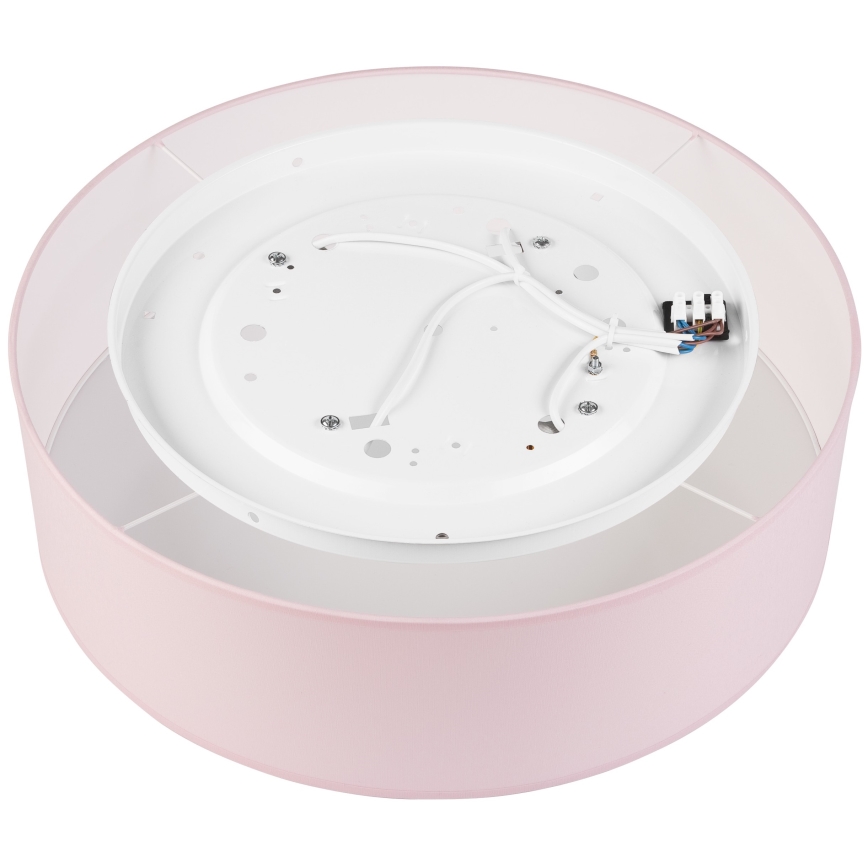 Lampa sufitowa SIRJA PASTEL DOUBLE 4xE27/15W/230V śr. 45 cm różowa