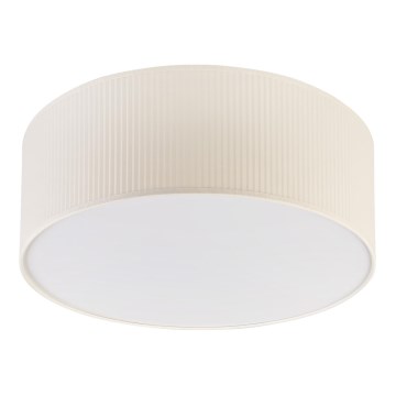 Lampa sufitowa SIRJA PLISADO 2x E27/15W/230V śr. 35 cm kremowa