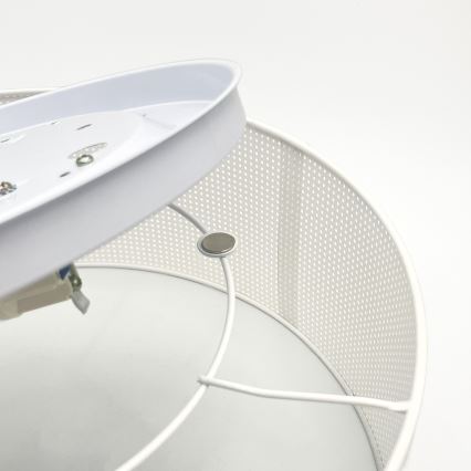 Lampa sufitowa SIRJA PLISADO 2xE27/15W/230V, średnica 35 cm, biała